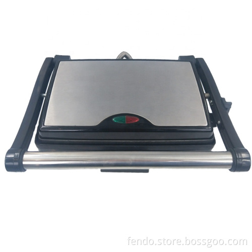 900W Indoor Panini Maker: Multifunctional Steak & BBQ Grill, Smokeless